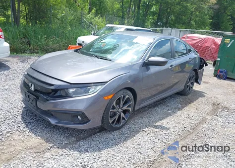 2021 Honda Civic Sport from USA, damaged, VIN 2HGFC2F89MH521778